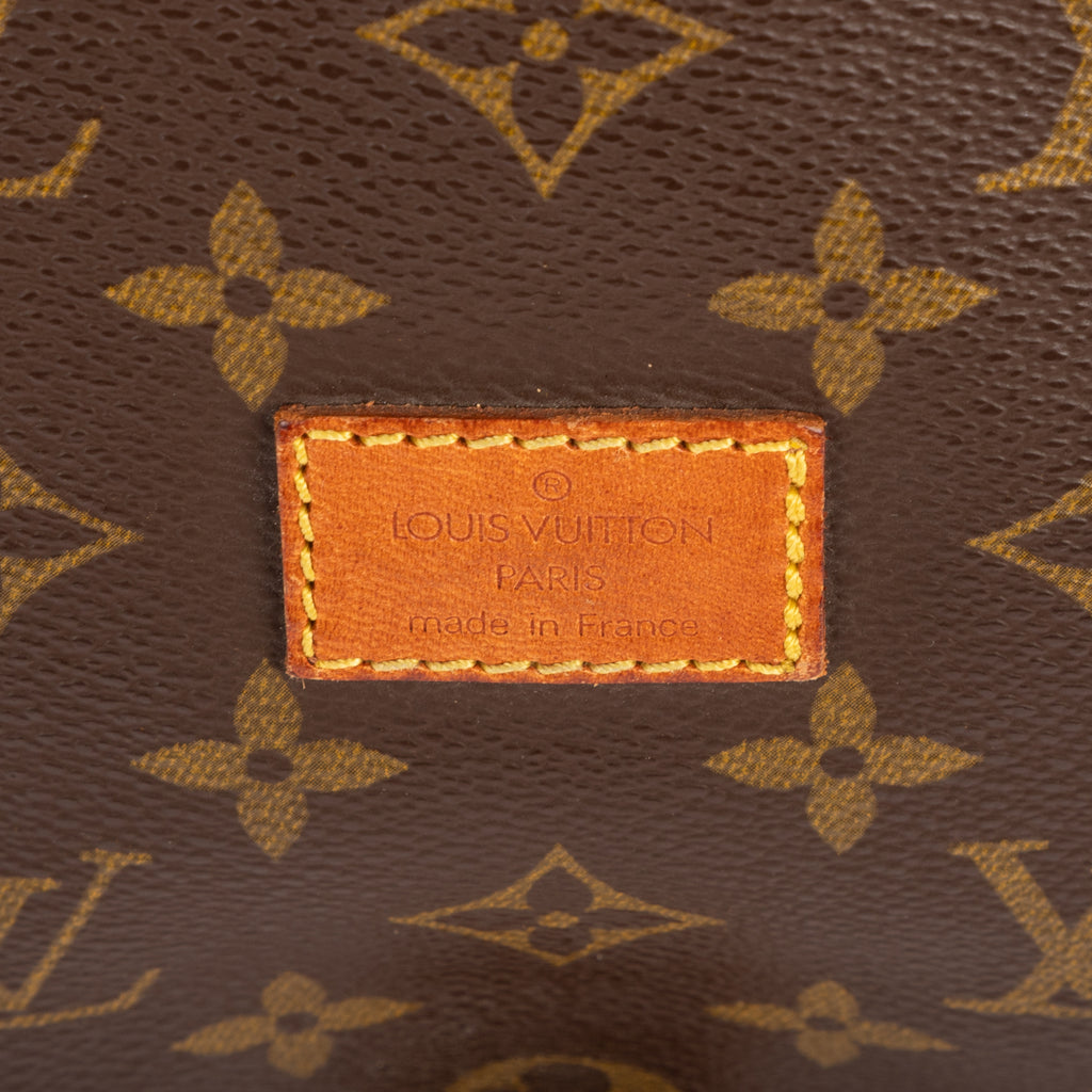 Shoulder Bag Saumur PM Brown Monogram Canvas