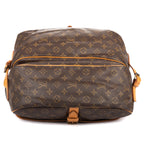 Shoulder Bag Saumur GM Brown Monogram Canvas