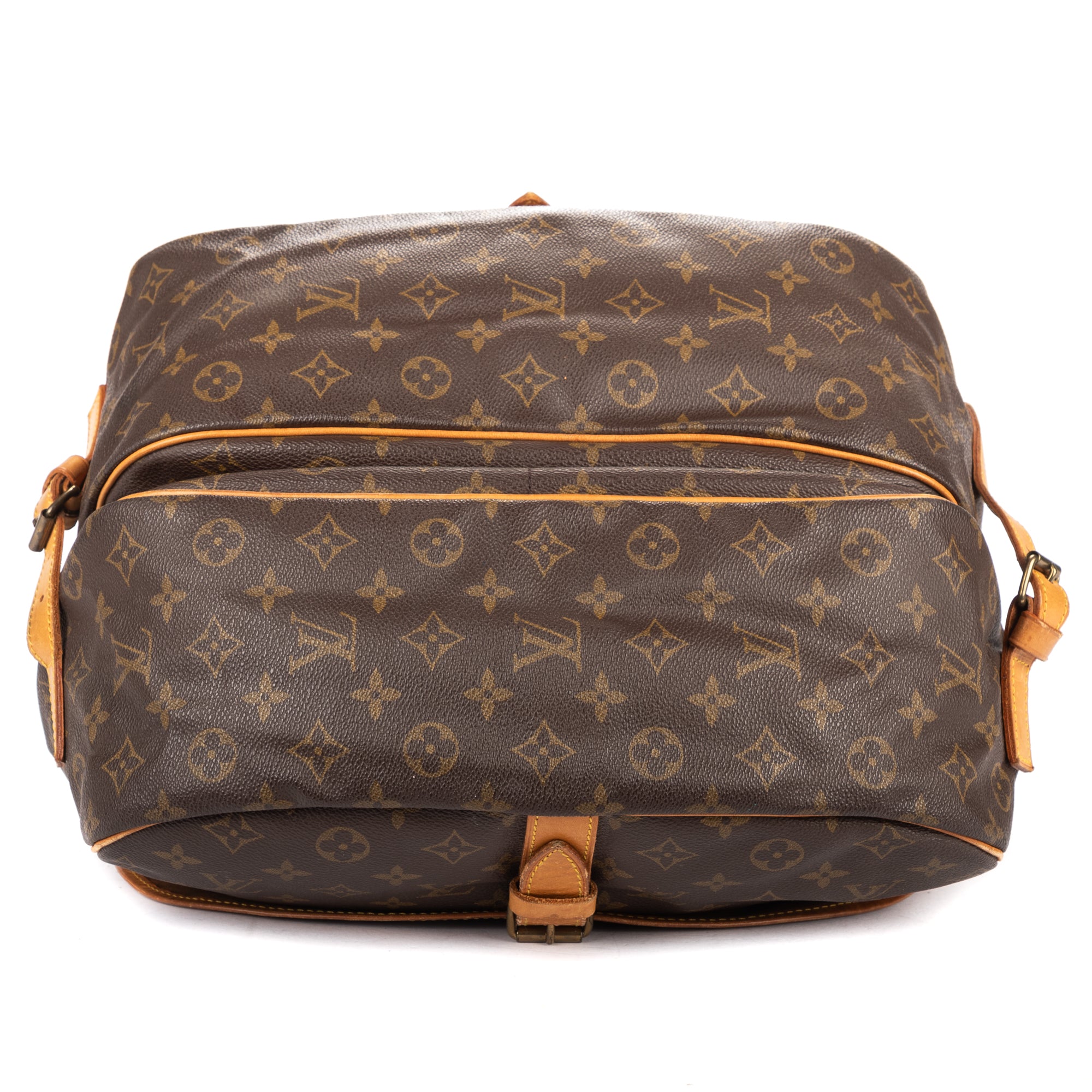 Shoulder Bag Saumur GM Brown Monogram Canvas