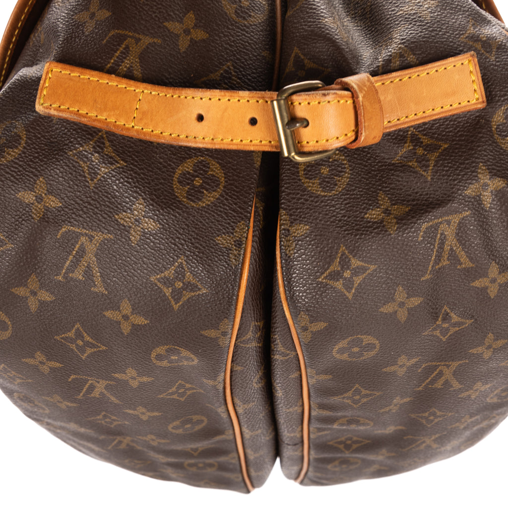Shoulder Bag Saumur GM Brown Monogram Canvas