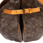 Shoulder Bag Saumur GM Brown Monogram Canvas