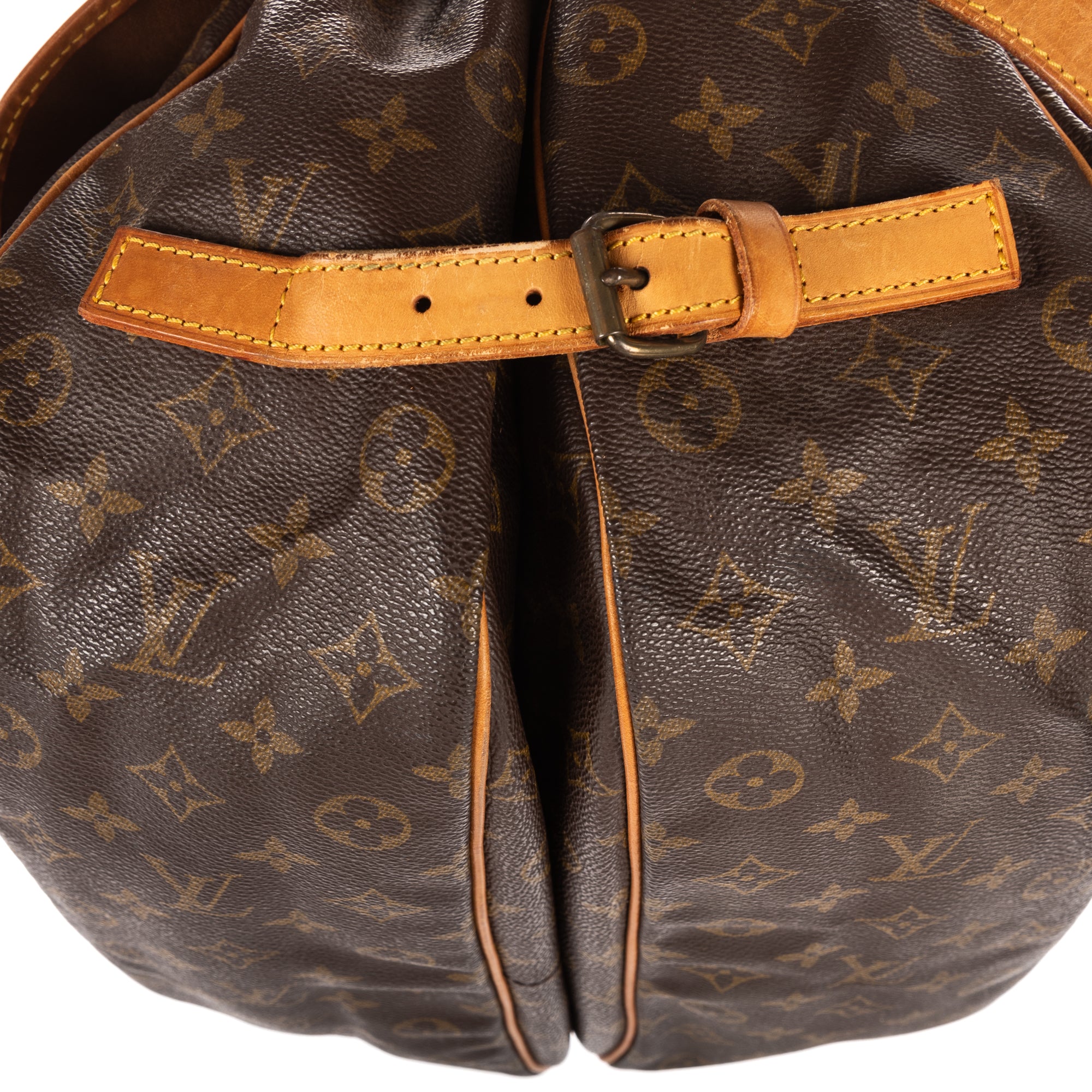Shoulder Bag Saumur GM Brown Monogram Canvas