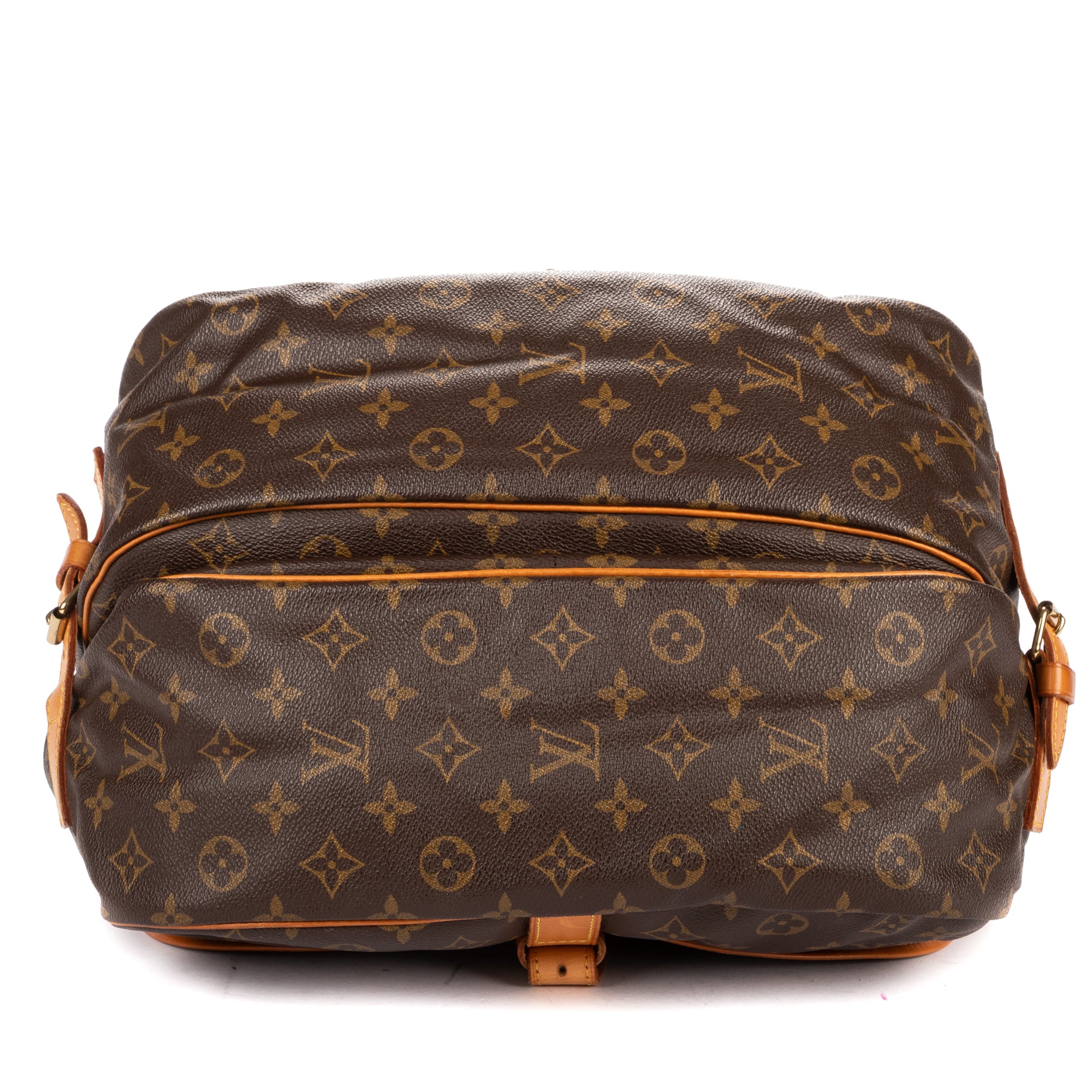Shoulder Bag Saumur GM Brown Monogram Canvas