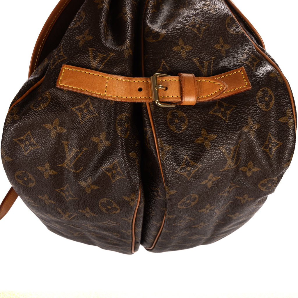 Shoulder Bag Saumur GM Brown Monogram Canvas