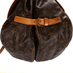 Shoulder Bag Saumur GM Brown Monogram Canvas