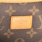 Shoulder Bag Saumur GM Brown Monogram Canvas