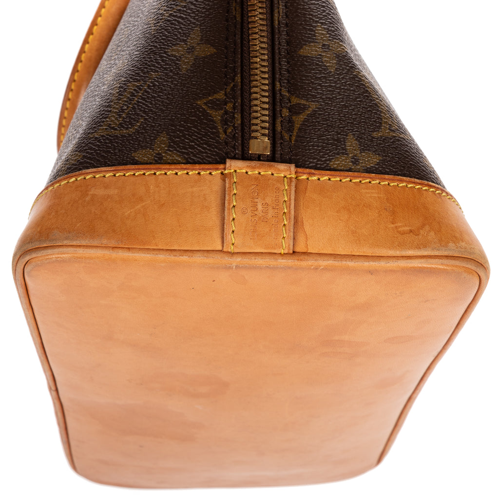 Handbag Alma PM Brown Monogram Canvas