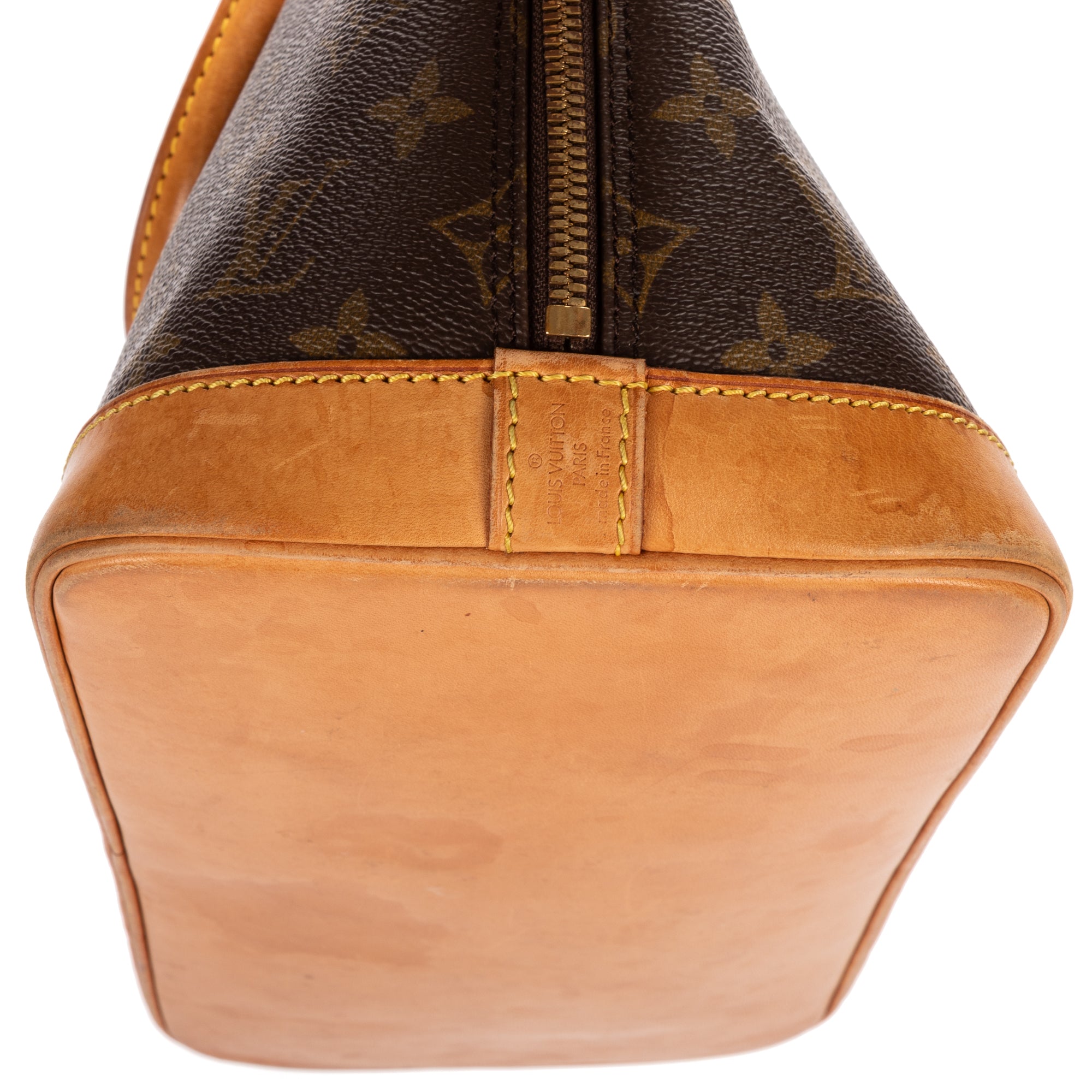 Handbag Alma PM Brown Monogram Canvas