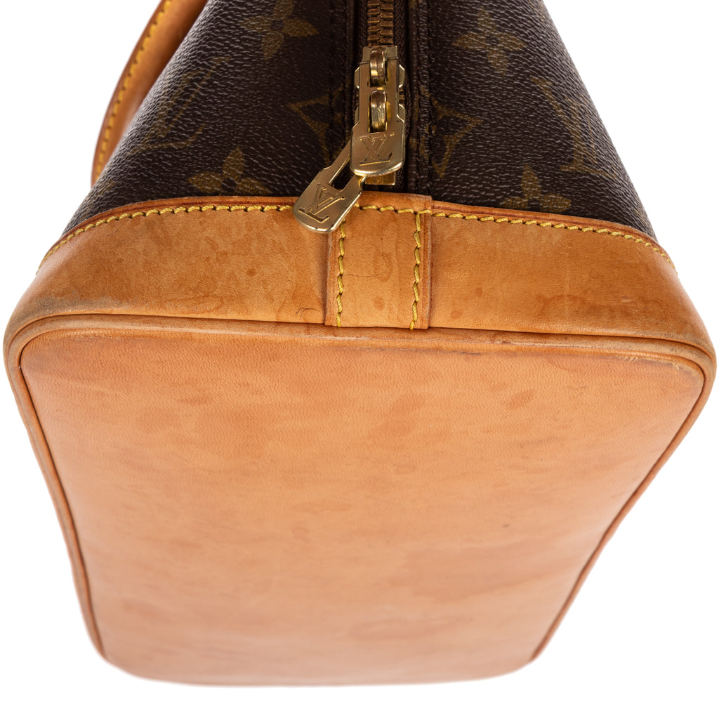 Handbag Alma PM Brown Monogram Canvas