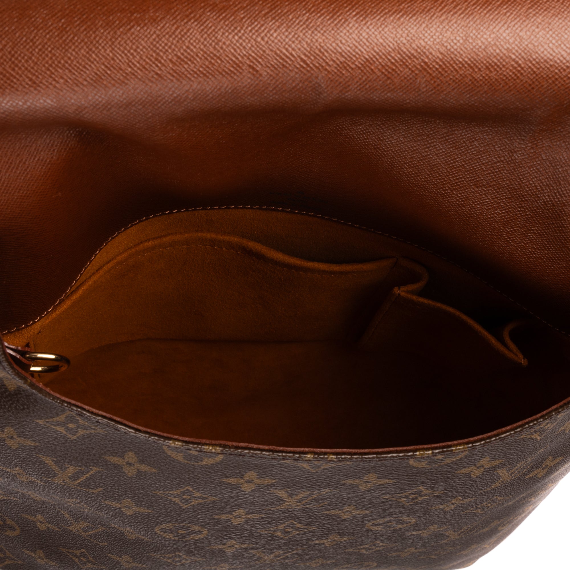 Shoulder Bag Musette Salsa Long Strap GM Brown Monogram Canvas