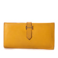 Wallet Bearn Wallet Jaune Ambre Ardennes Leather
