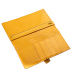 Wallet Bearn Wallet Jaune Ambre Ardennes Leather