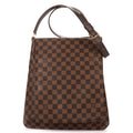Shoulder Bag Musette Salsa Long Strap GM Dark Brown Damier Ebene