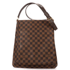 Shoulder Bag Musette Salsa Long Strap GM Dark Brown Damier Ebene