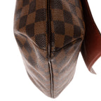Shoulder Bag Musette Salsa Long Strap GM Dark Brown Damier Ebene