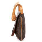 Shoulder Bag Musette Salsa Brown Monogram Canvas