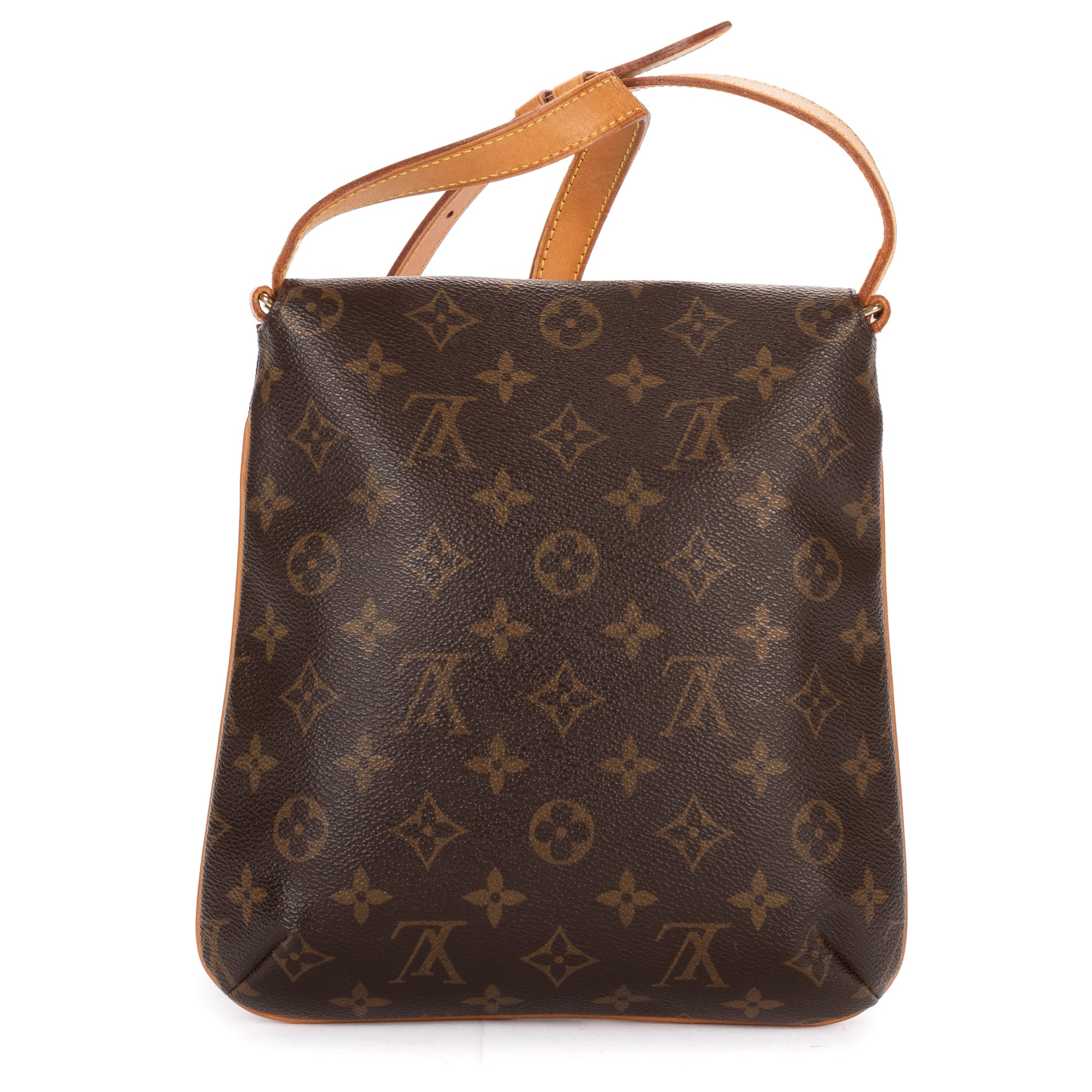 Shoulder Bag Musette Salsa Brown Monogram Canvas
