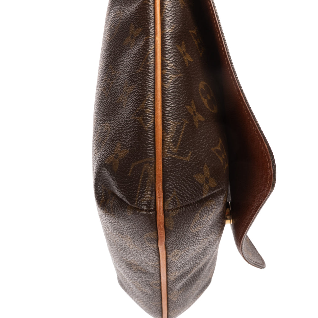 Shoulder Bag Musette Salsa Brown Monogram Canvas