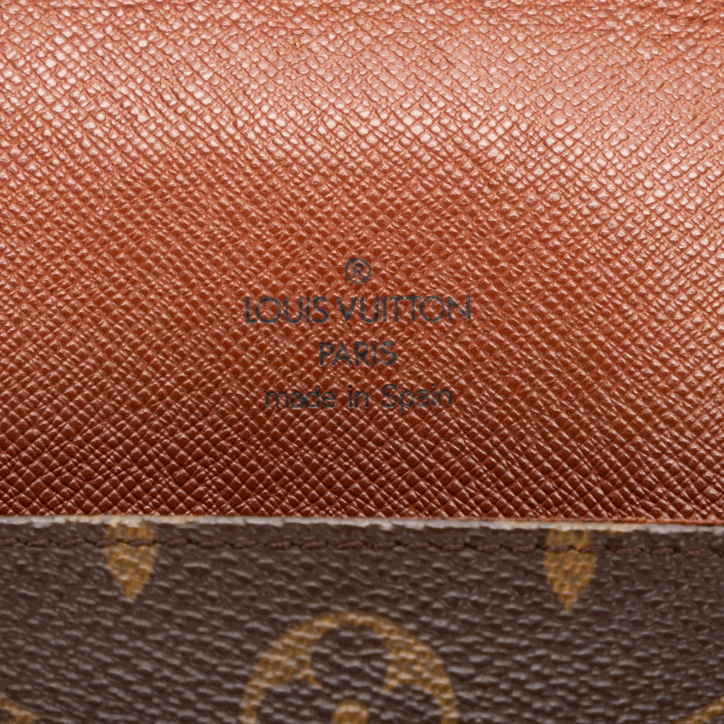 Shoulder Bag Musette Salsa Brown Monogram Canvas
