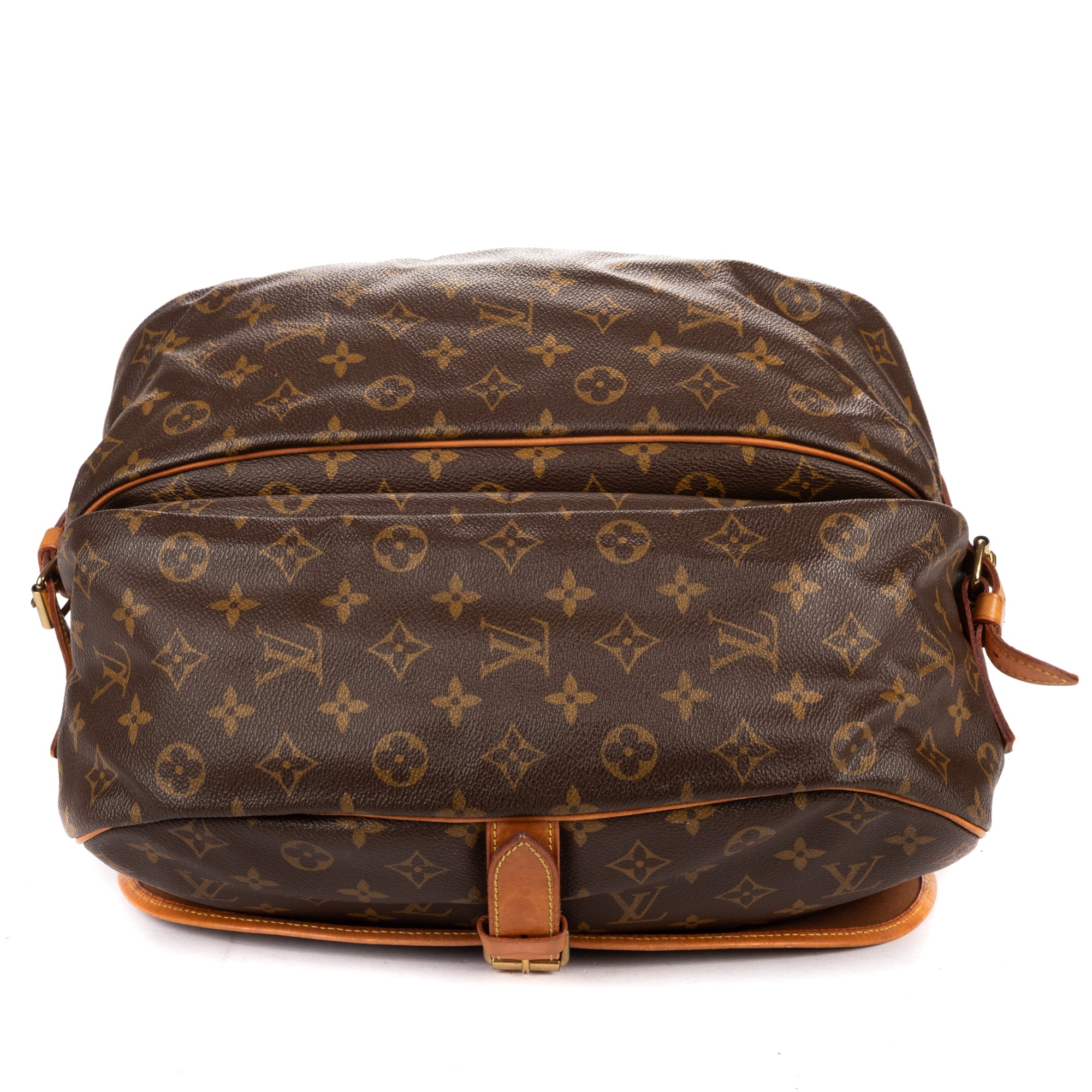Shoulder Bag Saumur GM Brown Monogram Canvas