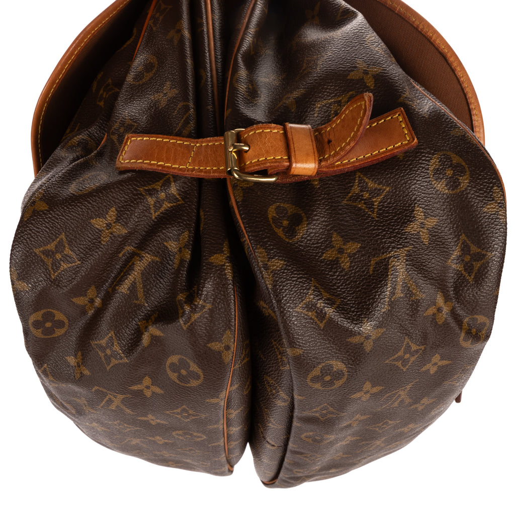 Shoulder Bag Saumur GM Brown Monogram Canvas