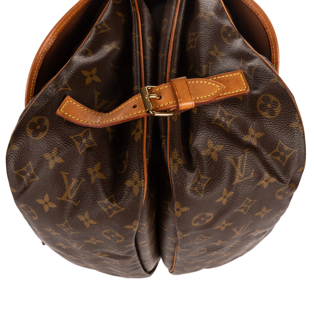 Shoulder Bag Saumur GM Brown Monogram Canvas