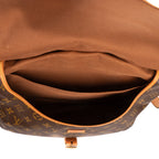 Shoulder Bag Saumur GM Brown Monogram Canvas