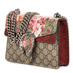 Shoulder Bag Mini Floral Dionysus Chain Crossbody Mini Beige Floral Supreme Coated Canvas