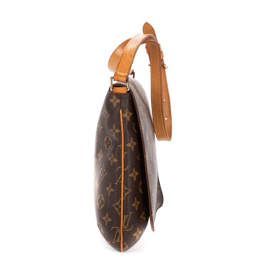 Shoulder Bag Musette Salsa Brown Monogram Canvas