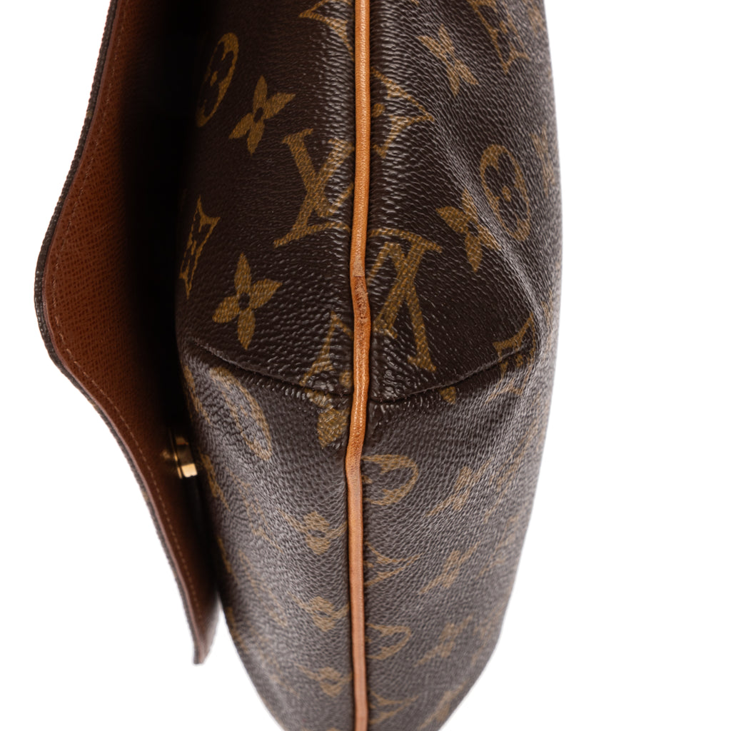 Shoulder Bag Musette Salsa Brown Monogram Canvas