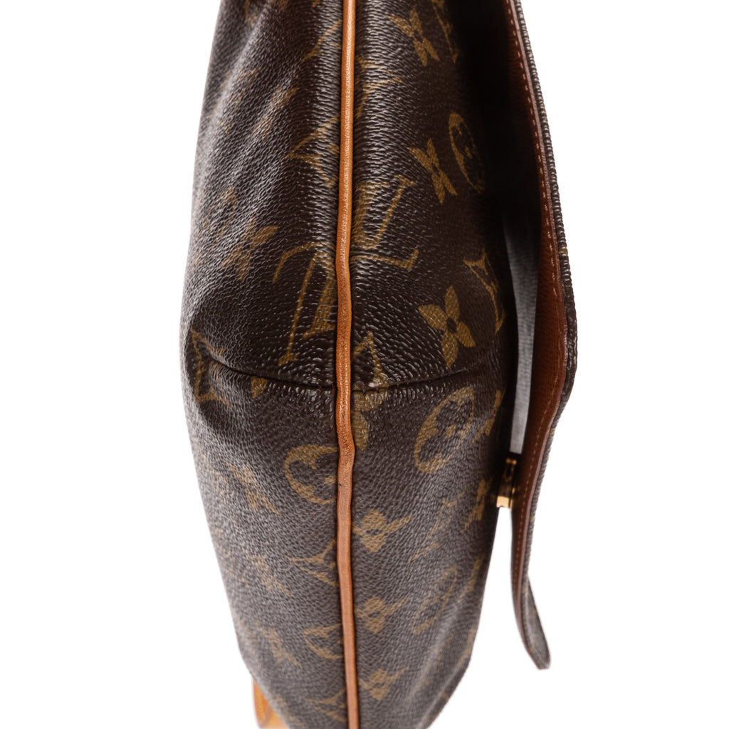 Shoulder Bag Musette Salsa Brown Monogram Canvas