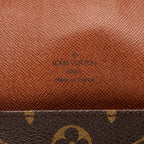 Shoulder Bag Musette Salsa Brown Monogram Canvas