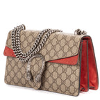 Shoulder Bag Small Dionysus Chain Crossbody Small Beige Supreme Coated Canvas