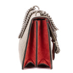 Shoulder Bag Small Dionysus Chain Crossbody Small Beige Supreme Coated Canvas