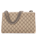 Shoulder Bag Small Dionysus Chain Crossbody Small Beige Supreme Coated Canvas