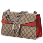 Shoulder Bag Small Dionysus Chain Crossbody Small Beige Supreme Coated Canvas
