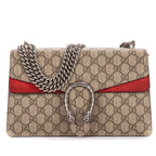 Shoulder Bag Small Dionysus Chain Crossbody Small Beige Supreme Coated Canvas