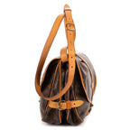 Shoulder Bag Saumur 25 Brown Monogram Canvas