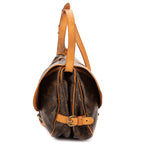 Shoulder Bag Saumur 25 Brown Monogram Canvas