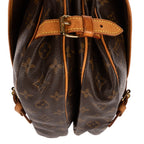Shoulder Bag Saumur 25 Brown Monogram Canvas