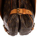 Shoulder Bag Saumur 25 Brown Monogram Canvas