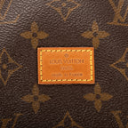 Shoulder Bag Saumur 25 Brown Monogram Canvas