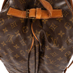 Shoulder Bag Double Strap Saumur GM Brown Monogram Canvas