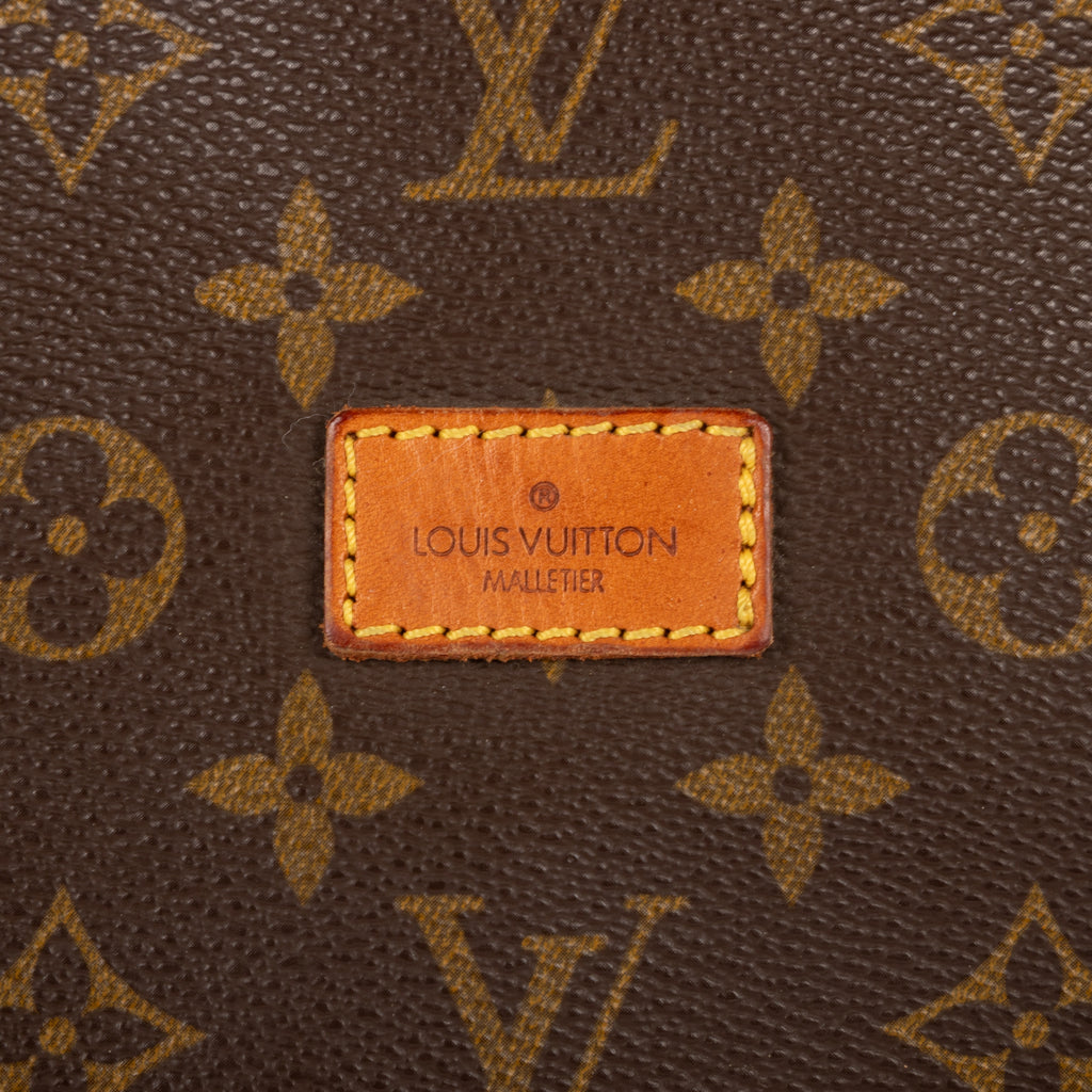 Shoulder Bag Double Strap Saumur GM Brown Monogram Canvas