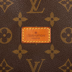 Shoulder Bag Double Strap Saumur GM Brown Monogram Canvas