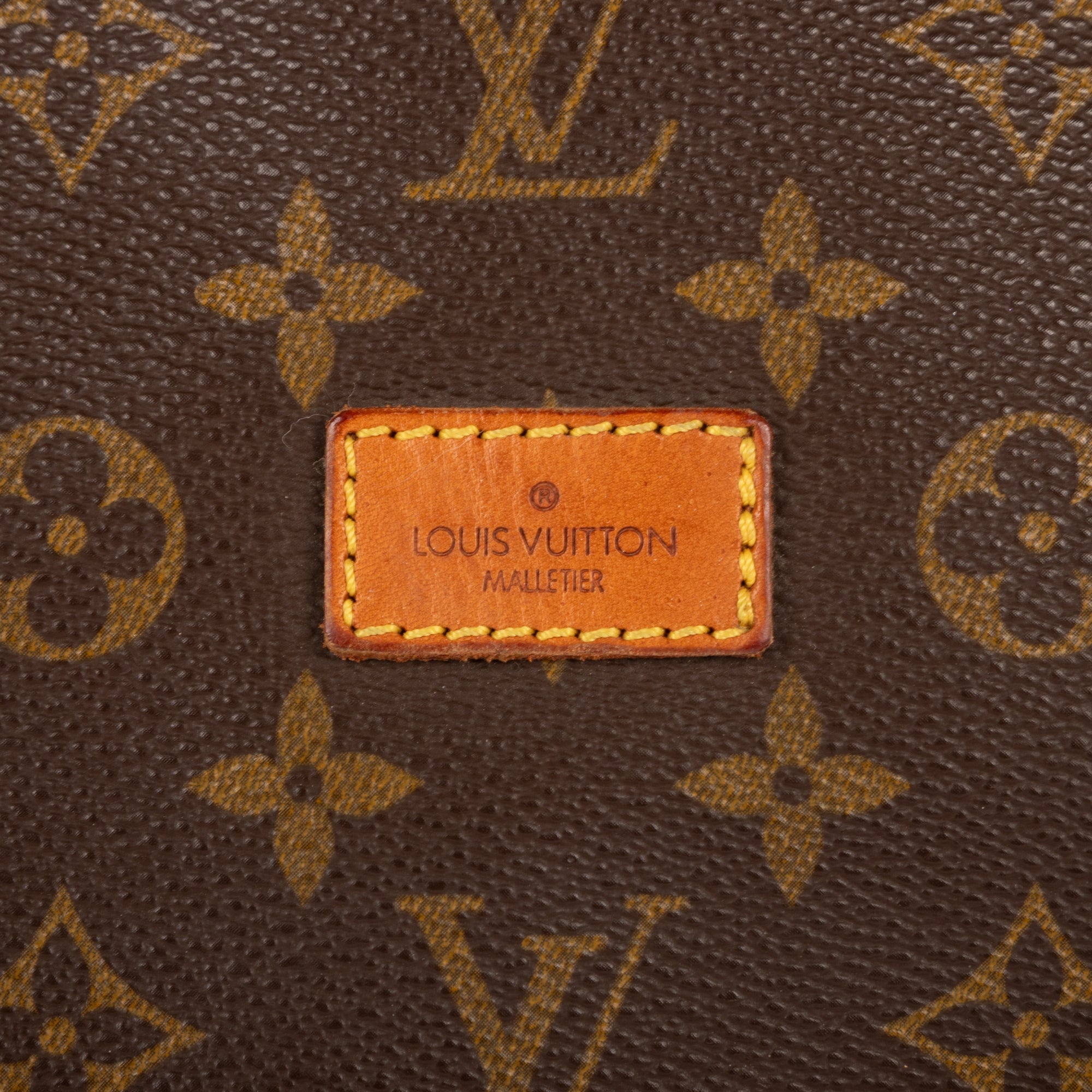 Shoulder Bag Double Strap Saumur GM Brown Monogram Canvas