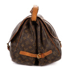 Shoulder Bag Saumur GM Brown Monogram Canvas