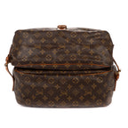 Shoulder Bag Saumur GM Brown Monogram Canvas