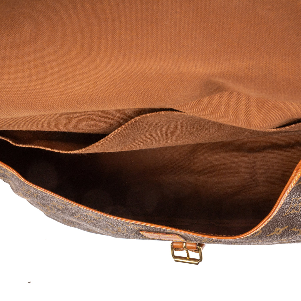 Shoulder Bag Saumur GM Brown Monogram Canvas