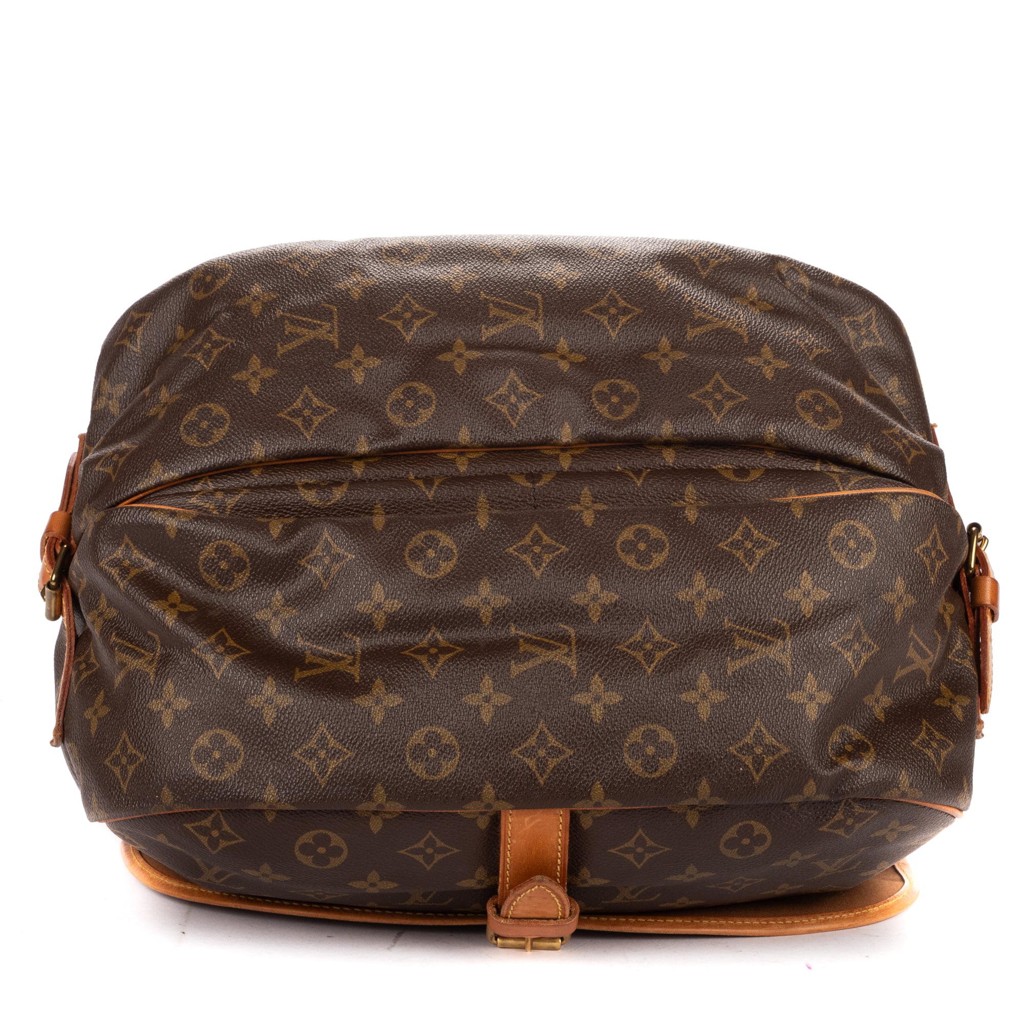 Shoulder Bag Saumur GM Brown Monogram Canvas